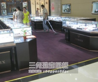 郑州珠宝展柜厂免费安装喊喇叭网