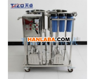 广东发廊洗发水专用生产设备 小型管线式乳化机