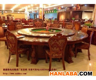 厂家直销 郑州鑫鑫隆酒店多功能电动餐桌可定制多种款式