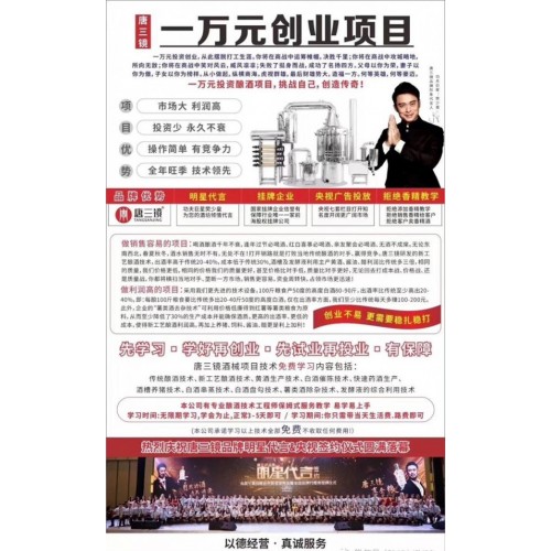 不锈钢精制酿酒白酒机酿酒设备占地面积小创业酒坊一沧州