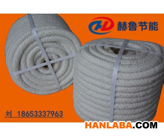 陶瓷纤维绳,硅酸铝纤维绳,硅酸铝陶瓷纤维绳