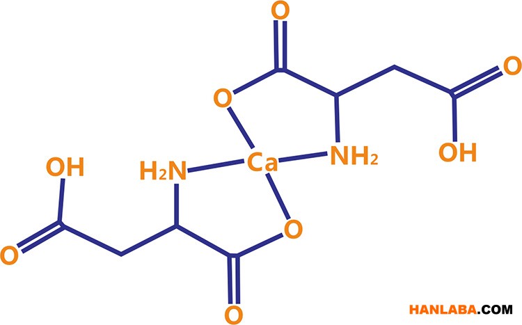 钙立速天门冬氨酸钙分子结构