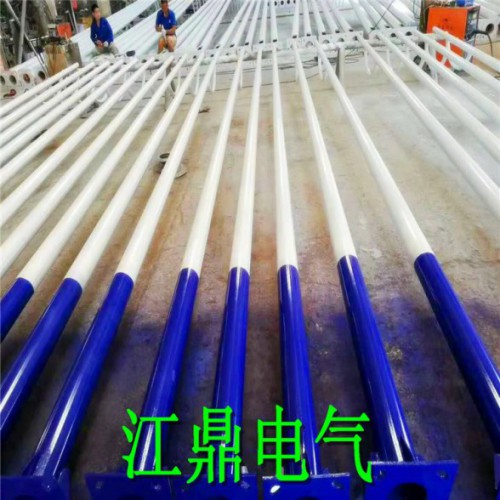 厂家交通信号监控立杆道路八角锥形杆钢管防护栏立杆