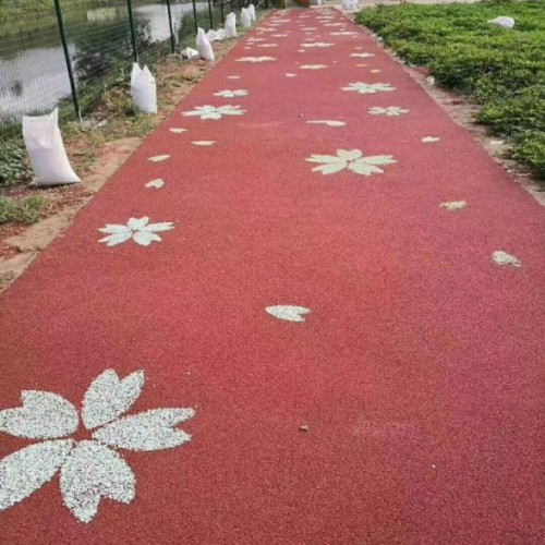 泸州彩色透水地坪 透水混凝土材料厂家