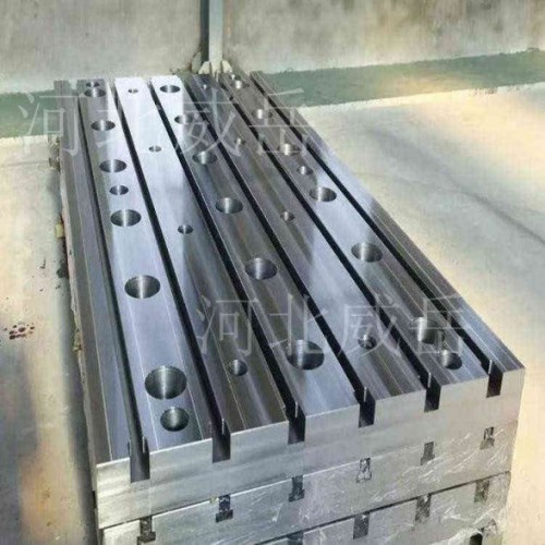 2*4米铸铁平台数控整体加工机床工作台留有地脚孔强度高