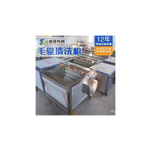 毛辊去皮去泥清洗机
