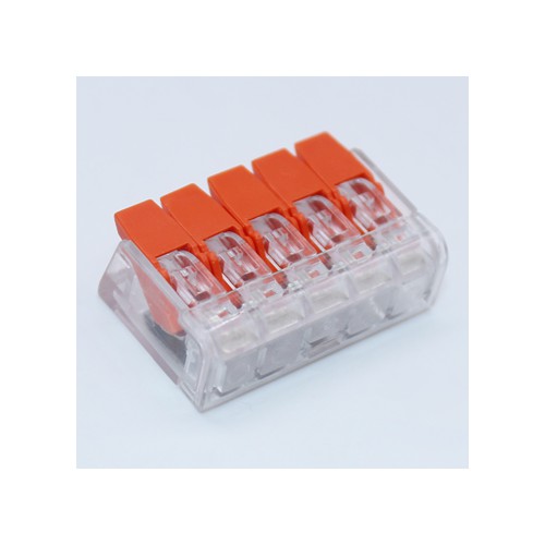 221-5p快速连接器led照明接线端子smt贴片端子5p