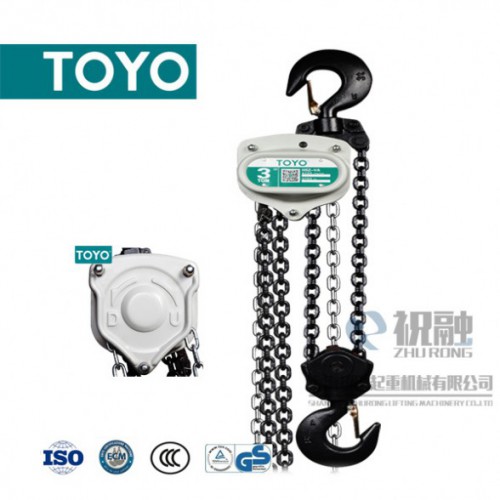 日本TOYO手拉葫芦 	K1型东洋手拉葫芦坚固耐磨
